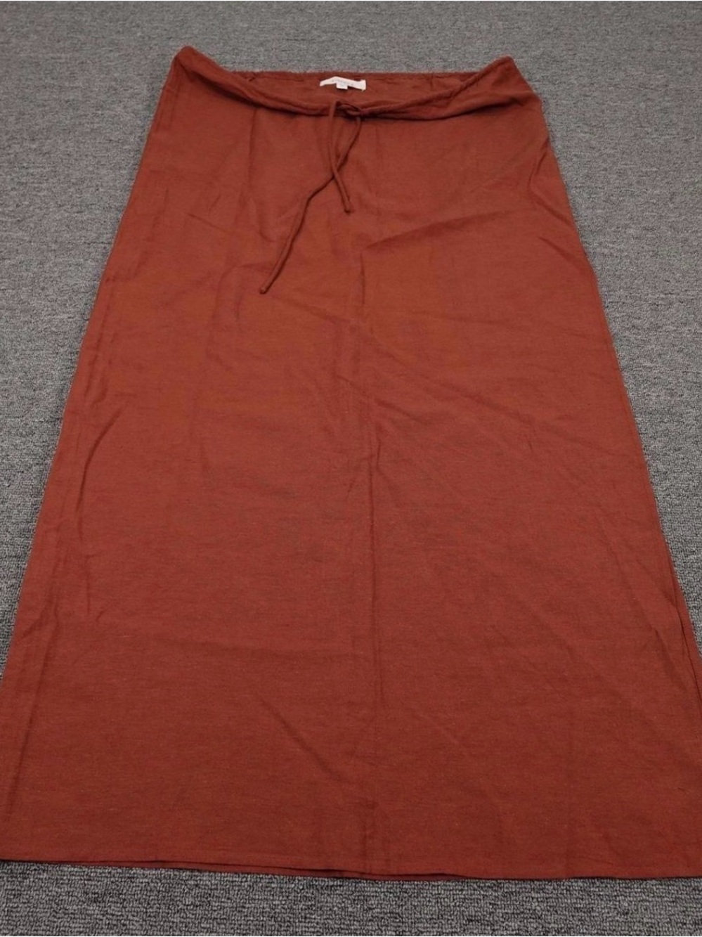 L Space Women’s Rust Drawstring Maxi Skirt